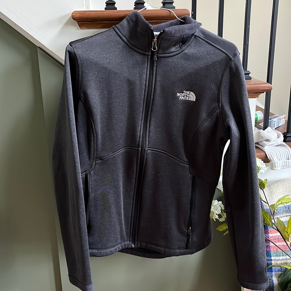 Womens fitted North Face zip up Jacket